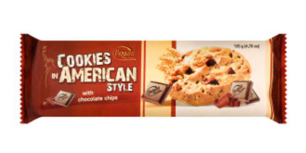 Bogutti American Cookies With Chocolate Chips 135G DLC: Dec24