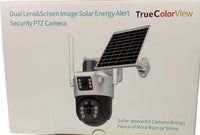 
              Caméra de surveillance extérieure PTZ IP solaire WiFi 4K 8MP, dispositif de sécurité sans fil, étanche, avec suivi True Color View 4G
            