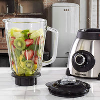 
              Daewoo Stainless Steel Smoothie & Shake Jug Blender| 1.5L Glass Jug 500W SDA1561
            