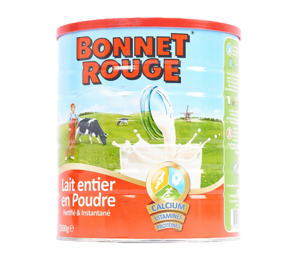 BONNET ROUGE - Lait en poudre 28% matière grasse 2500g DLC: Mai25