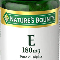 Nature's Bounty E-400 Iu Natural Pure D-alpha, (120 unidades) DLC: Nov26