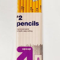 Wood Pencils #2 - 8 CT