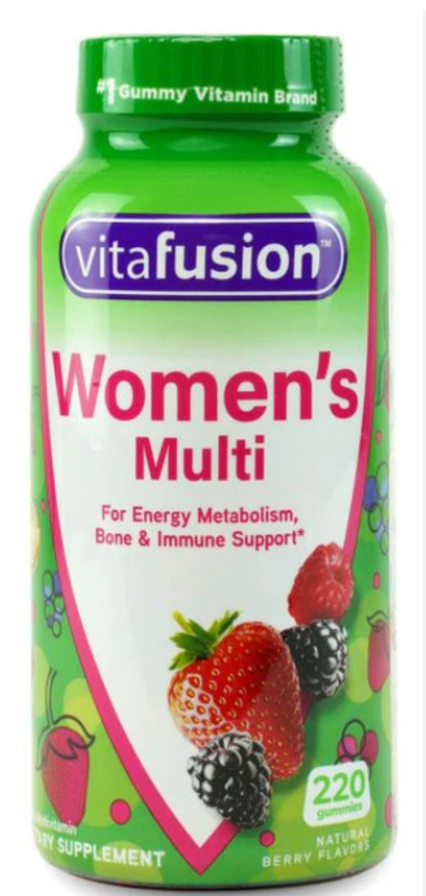 Vitafusion Women's Multivitamin Chewable Gummies , 220 ct
DLC: Fev26