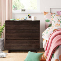 Modern 3 Drawer Dresser Espresso - Room Essentials  (L 80cm, La 50cm, H 75cm)