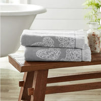 The Pioneer Woman Butterfly Garden 2-Pack Cotton Bath Towel Set, Classic Mint