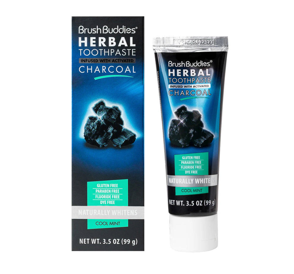 Herbal Toothpaste with Activated Charcoal (99g) DLC: Avril26