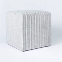 Lynwood Square Upholstered Cube Ottoman - Threshold™ designed with Studio McGee