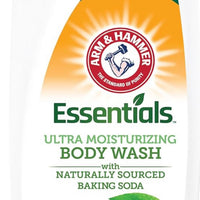 Arm & Hammer Essentials Body Wash Women Moisturizing - Simply Fresh 22.5oz Womens Body Wash - Non Toxic Body Wash - Shower Essentials for Women