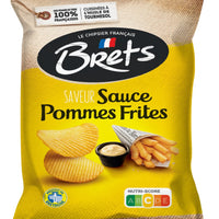 Chips saveur sauce pommes frites BRET'S 125g/ DLC: 11/09/2024