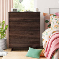 Modern 4 Drawer Dresser Espresso - Room Essentials MM