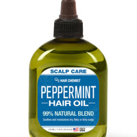 HAIR CHEMIST 99% NATURAL HAIR OIL - PEPPERMINT OIL 7.1 OZ. (210 mL)