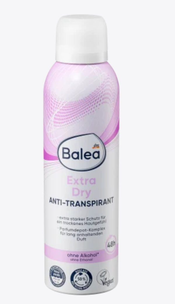 Balea Deo Spray Antitranspirant Extra Dry, (200 mL)