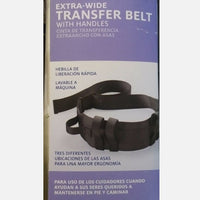 Medline Daily Aids Extra Wide Transfer Belt With Handles