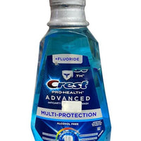 Bain de Bouche Crest Pro Health Multi Protection à la Menthe Sans Alcool 33.8 fl oz (1L)