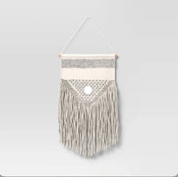 
              Woven Wall Hanging White - Threshold
            