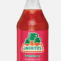 bouteilles Jarritos fraise saveur naturelle de soda avec vrai sucre | 1,5 L DLC: Juillet27