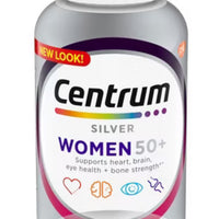 Centrum Silver Women 50+ Multivitamin / Multimineral Dietary Supplement Tablets 200 Count DLC: Oct25