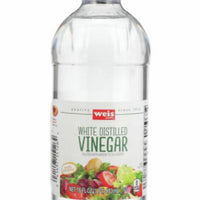 Weis Quality White Distilled Vinegar (47mL) DLC: 18 Sept25