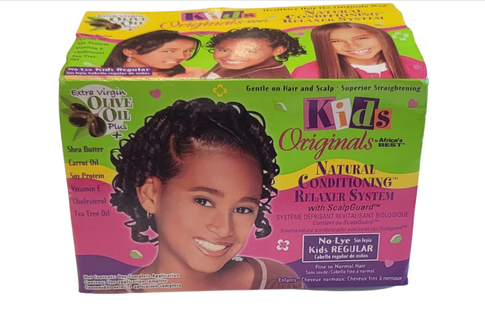 Olive Oil Kids relaxer (kit) régulier DLC: Mai27