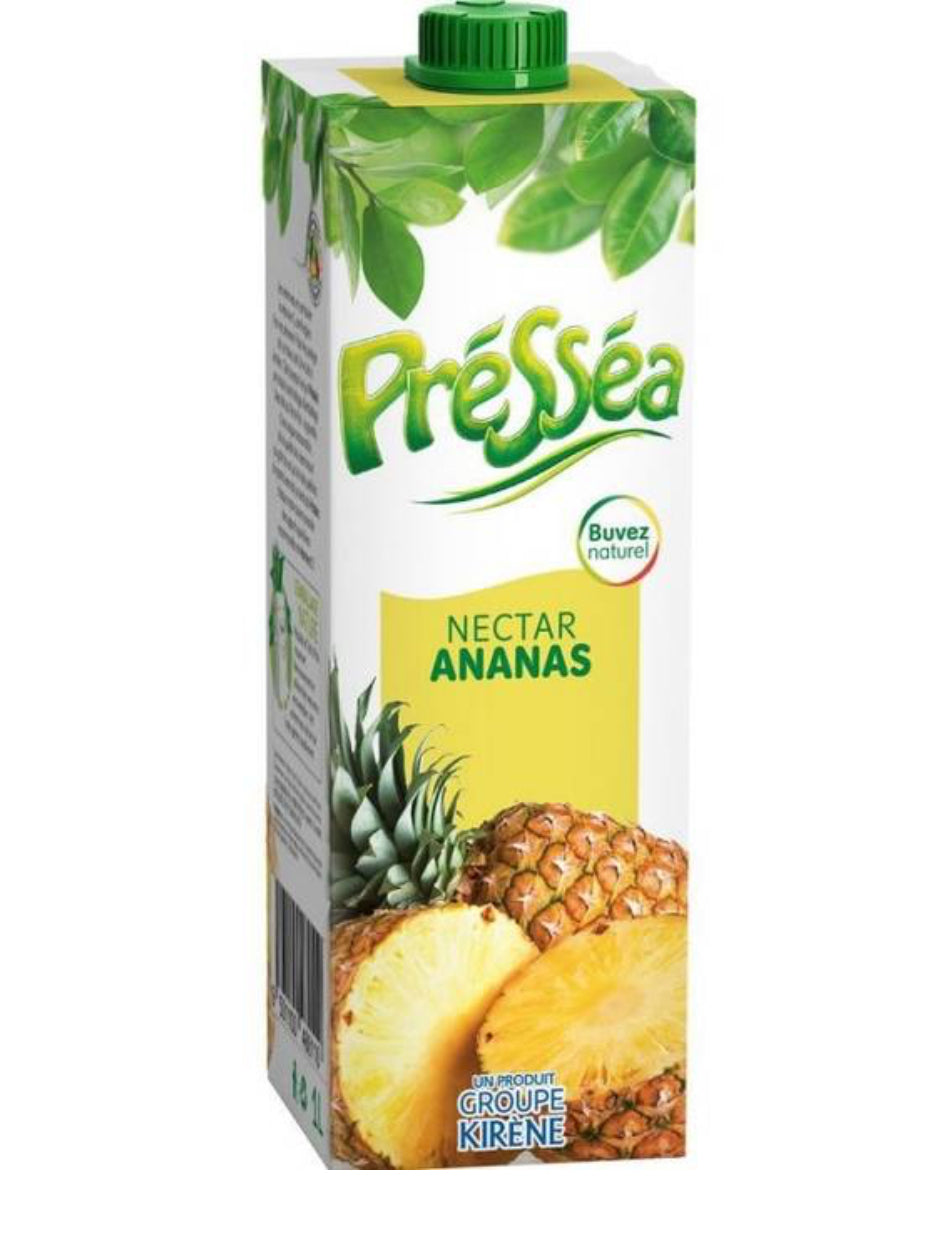 PRESSEA - Nectar ananas 1L/ DLC: 27 Déc24