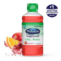 Pedialyte AdvancedCare liters provide the same benefits of Pedialyte classic liters with additional PreActiv (1 L) DLC: Fev25