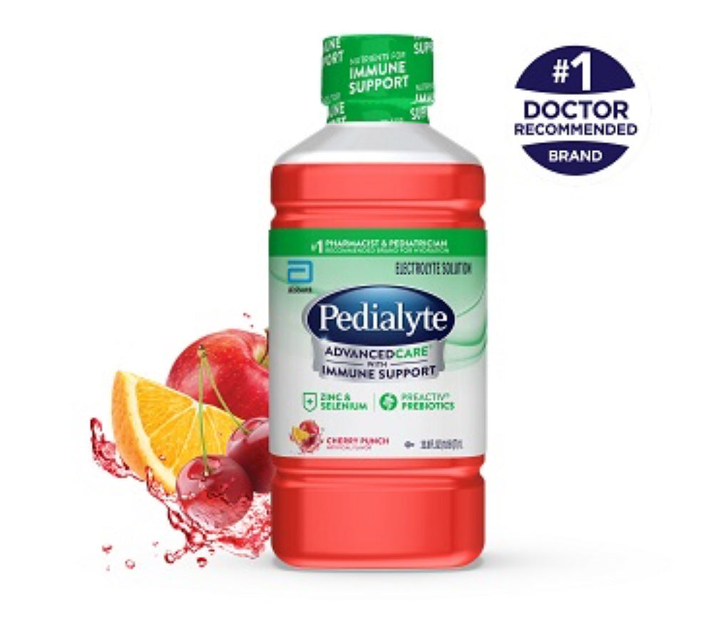 Pedialyte AdvancedCare liters provide the same benefits of Pedialyte classic liters with additional PreActiv (1 L) DLC: Fev25