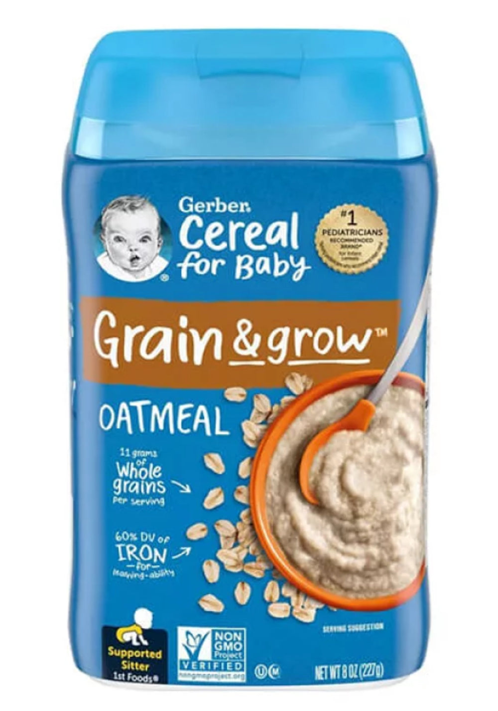 Gerber Cérébral for Baby Grain & Grow Oatmeal (227g)