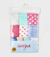 
              Girls' 10pk Cotton Briefs - Cat & Jack 8 MM
            