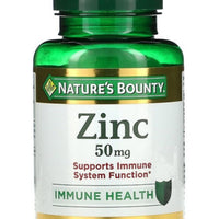 Nature’s Bounty Zinc 50mg 200 Tablets/ DLC: Avril26