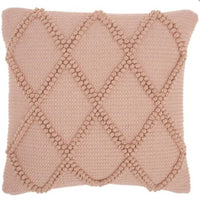 Life Styles Diamond Lattice Throw Pillow - Mina Victory 18" x 18"