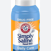 Simply Saline Drug-Free Daily Care Nasal Mist 4.5 Oz (127g) DLC: 22 Mai25