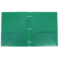 
              Pocket Plastic Folder Green - up&up
            