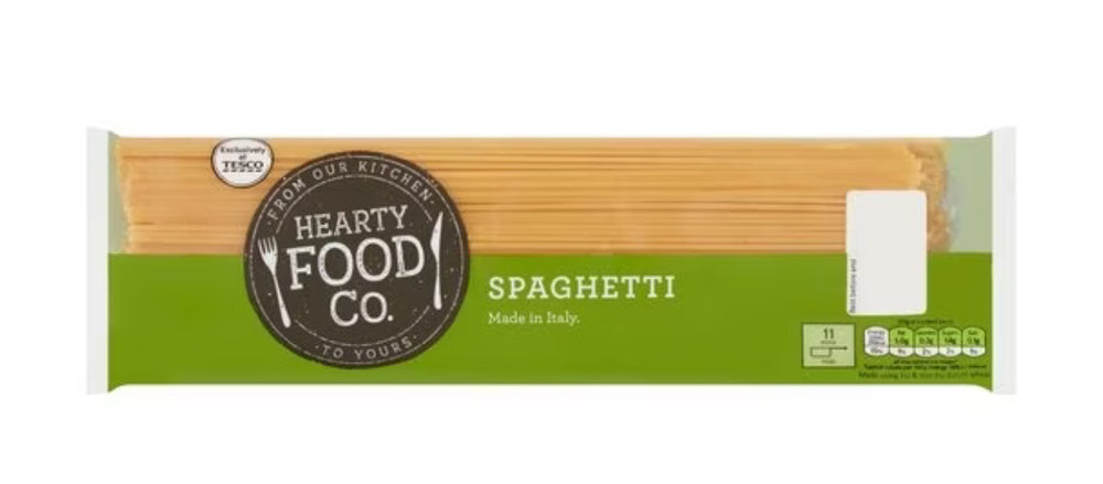 Hearty Food Co. Spaghetti Pasta (500 g) DLC: Mai26