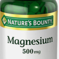 Nature's Bounty Magnesium 500 mg Mineral Supplement - (200 Tablet) DLC: Avril26