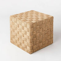 Lynwood Checkerboard Woven Cube - Threshold™ designed with Studio McGee