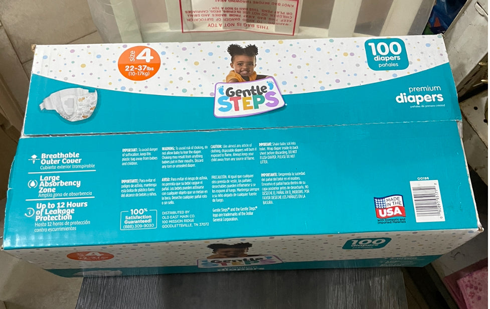 Buy Gentle Steps Diapers Size 4 (100 pcs)