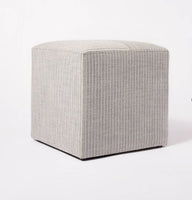 
              Lynwood Square Upholstered Cube Ottoman - Threshold™ designed with Studio McGee
            