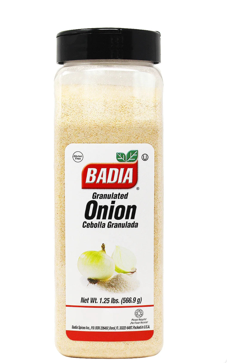 Badia Onion Granulated 20 oz (566.9 g) DLC: Fev28