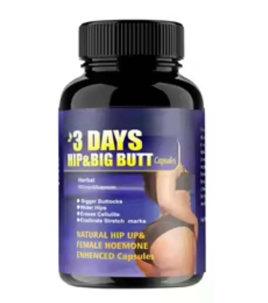 3 Days Hip & Big But Capsules x 1/2/3 Bottles (1 PC) DLC: 29 Juin27