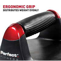 Perfect Pushup Elite, Anti-Slip Rotating Handles Prevent Wrist and Elbow Strain