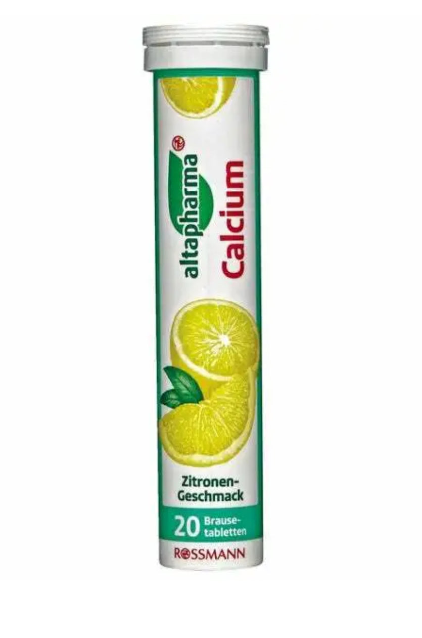 Comprimés effervescents calcium Altapharma 20 pièces 90g/ DLC: Nov26