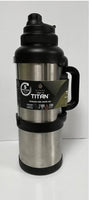 
              1 Gallon Mana TITAN Double Wall Stainless Steel Bottle 120hrs Cold 24hrs Hot/ 0.8gol (3L)
            