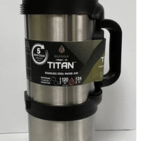 1 Gallon Mana TITAN Double Wall Stainless Steel Bottle 120hrs Cold 24hrs Hot/ 0.8gol (3L)