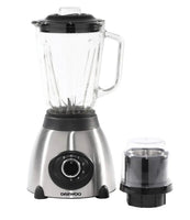 
              Daewoo Stainless Steel Smoothie & Shake Jug Blender| 1.5L Glass Jug 500W SDA1561
            