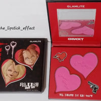 GLAMLITE X Chucky : Chucky & Tiff Blush Duo Kit # Childs Play