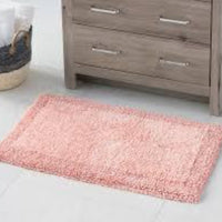 21"x34" Ultra Soft Tufted Bath Rug Light Blush - Casaluna