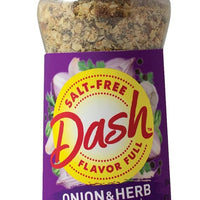 Dash Salt-Free Seasoning Blend, Onion & Herb, 2.5 Ounce 71g