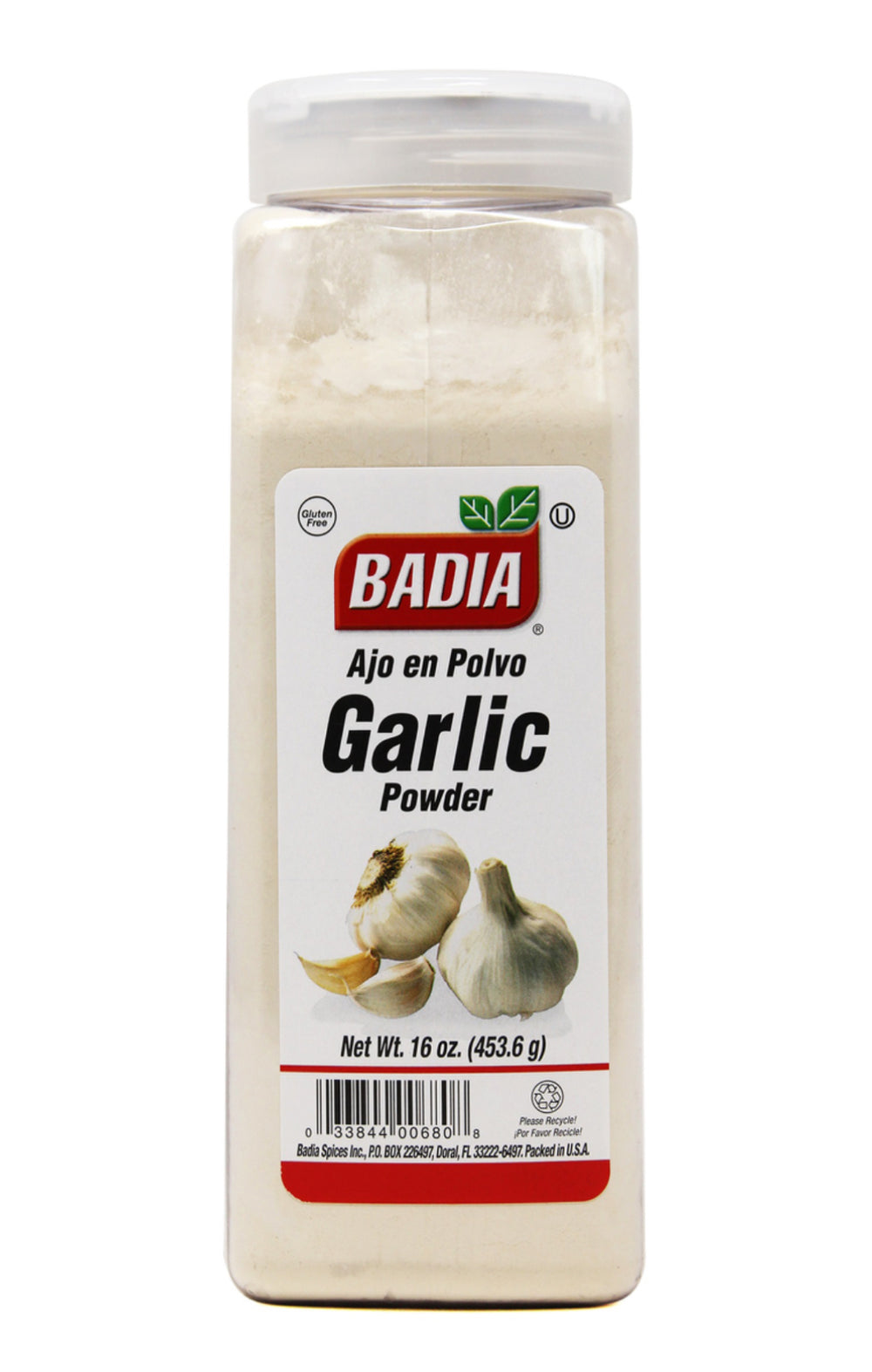 Badia Epices Garlic Powder - Ail en Poudre - 453 gr