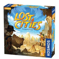 NEW Lost Cities Card Game w/6th Expedition Board Game Thames & Kosmos SEALED NIB