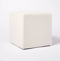 
              Lynwood Square Upholstered Cube Ottoman - Threshold™ designed with Studio McGee
            